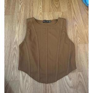 Pretty Little Thing Crop Top Size 6